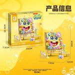 SpongeBob® x Sembo Portraits of Friends Building Block Set - The Sembo Store